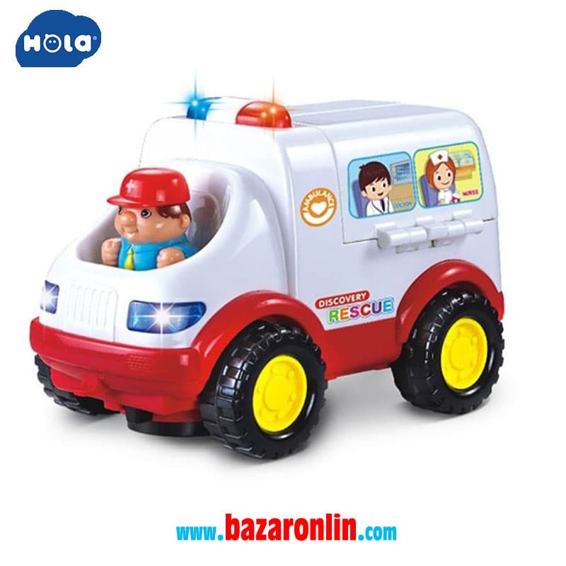 ماشین آمبولانس هولی تویز HuiLe TOYS — تصویر ۸