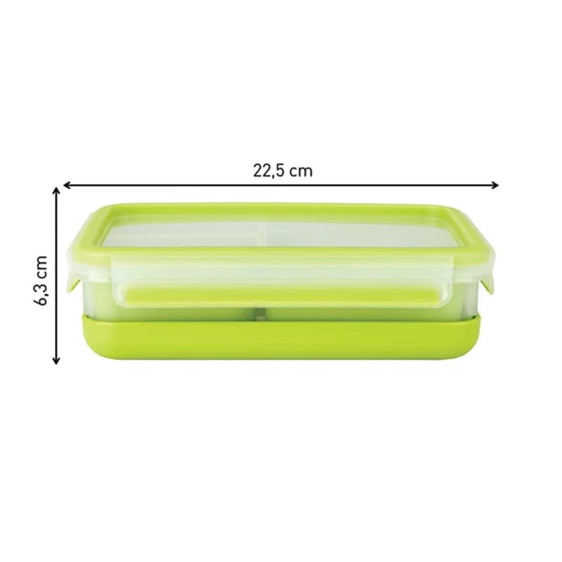 ظرف نگهدارنده بابدنه پلاستیکی تفال مدل K3100212مناسب برای قرار دادن در فریزر و ماکروویو — تصویر ۳