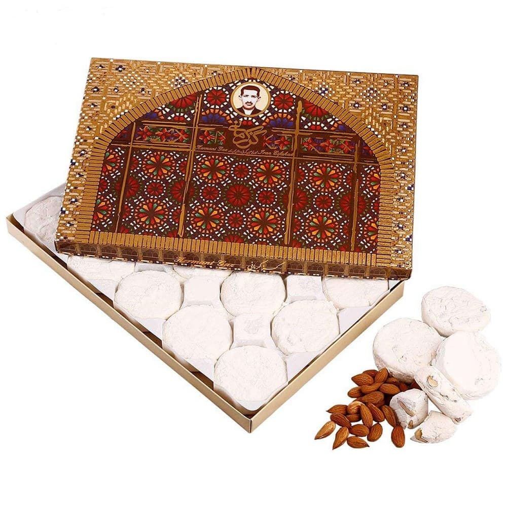 گز کرمانی 38% مغز پسته آردی – 450 گرم — تصویر ۴
