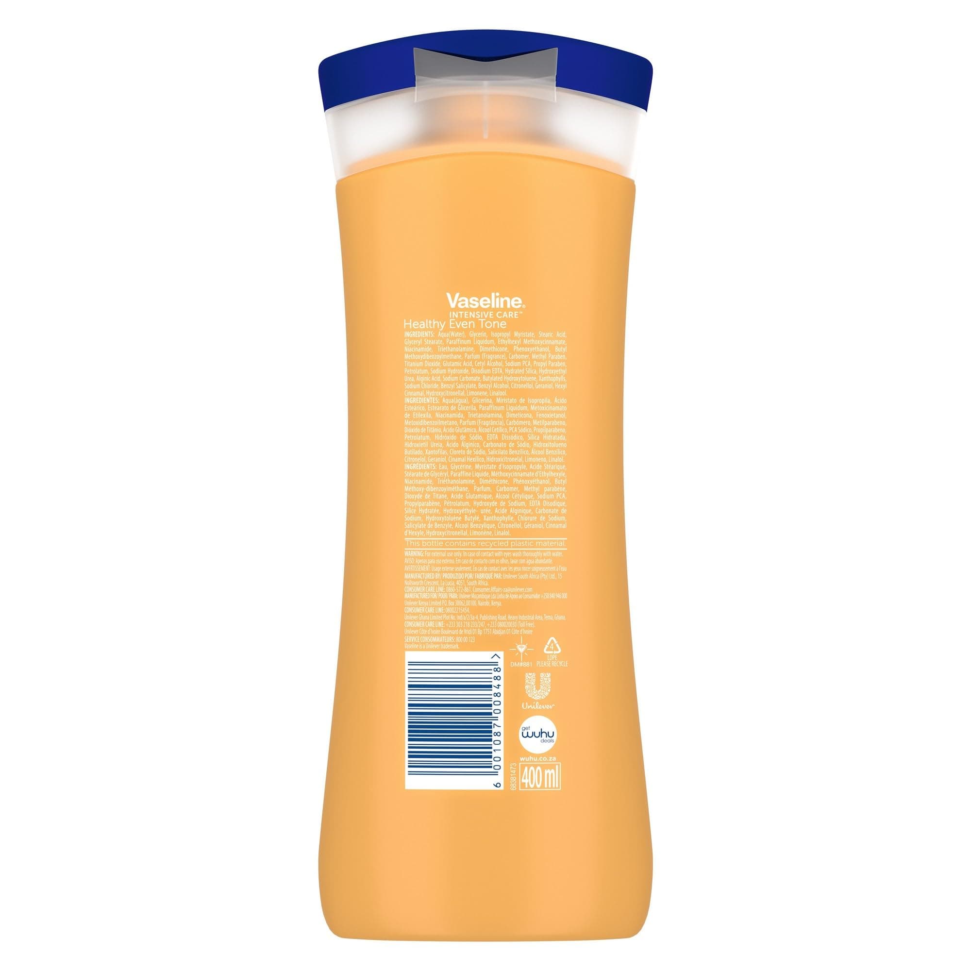لوسیون وازلین زنانه 400 میل مدل ایون تون | Vaseline even tone — تصویر ۴