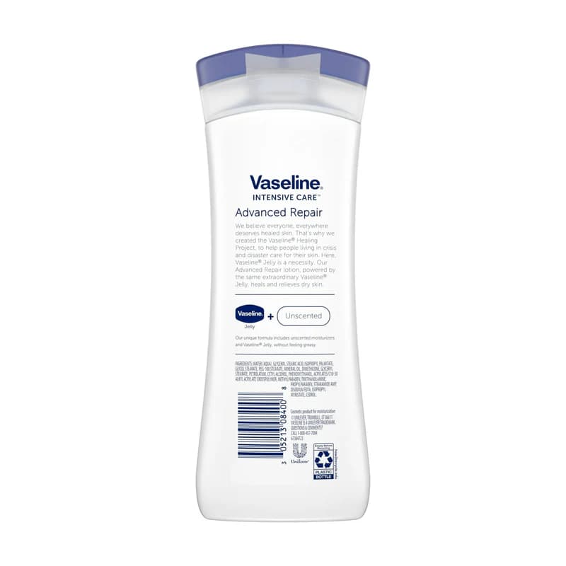 لوسیون وازلین زنانه 400 میل مدل ادونسد ریپیر | Vaseline advanced repair — تصویر ۴