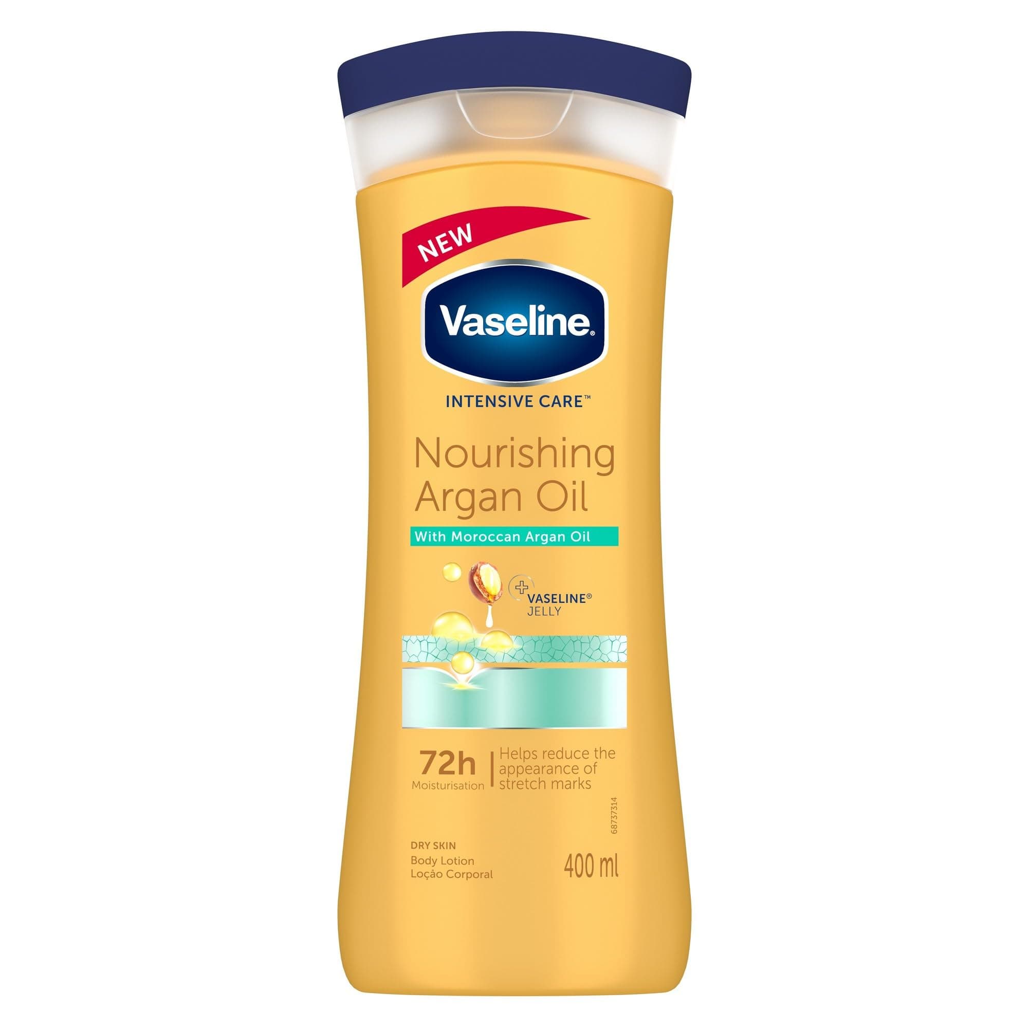 لوسیون وازلین زنانه 400 میل روغن آرگان مغذی | Vaseline nourishing argan oil — تصویر ۳