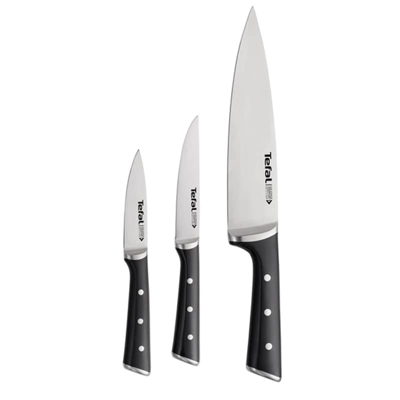 سرویس چاقو 3 پارچه با تیغه استیل و با دسته پلاستیک تفال مدل K2323S74 — تصویر ۱۱