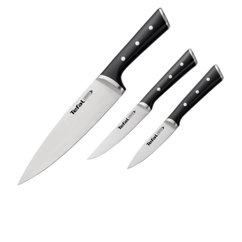 سرویس چاقو 3 پارچه با تیغه استیل و با دسته پلاستیک تفال مدل K2323S74 — تصویر ۸