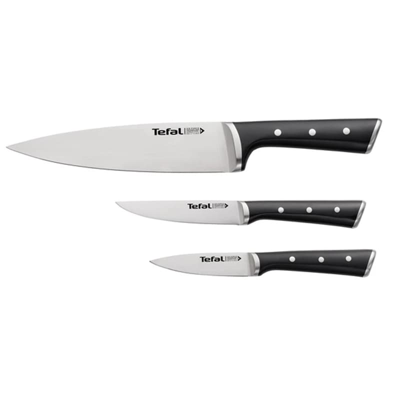 سرویس چاقو 3 پارچه با تیغه استیل و با دسته پلاستیک تفال مدل K2323S74 — تصویر ۷