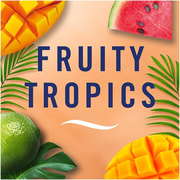 اسپری خوشبوکننده هوا فبریز رایحه میوه های گرمسیری 185 میل | Febreze air mist fruity tropics — تصویر ۲