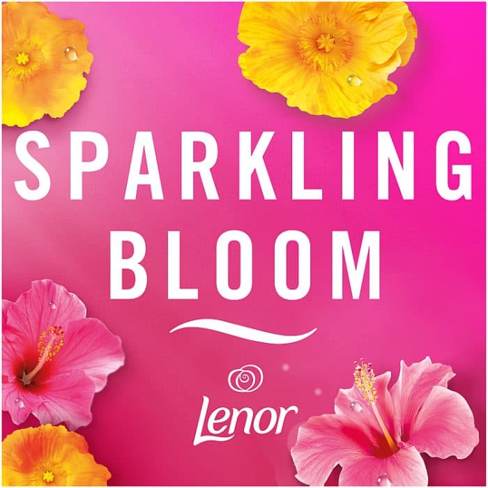 اسپری خوشبوکننده هوا لنور فبریز رایحه شکوفه درخشان 185 میل | Febreze air mist sparkling bloom — تصویر ۴