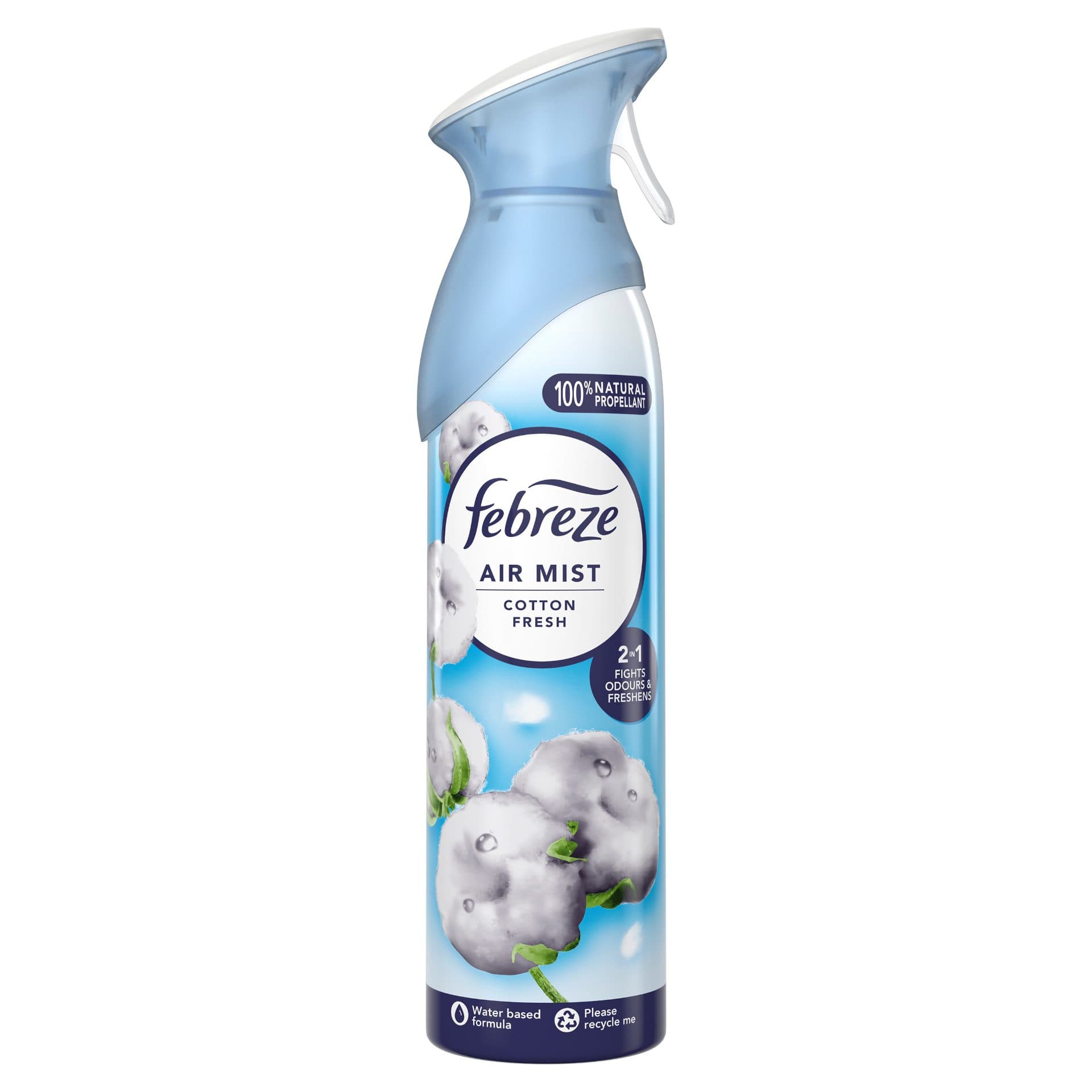 اسپری خوشبوکننده هوا فبریز رایحه پنبه تازه 185 میل | Febreze air mist cotton fresh — تصویر ۳