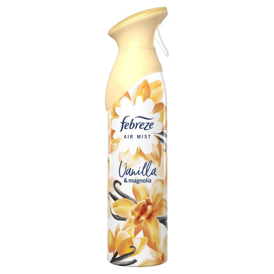 اسپری خوشبوکننده هوا فبریز رایحه وانیل و مگنولیا 185 میل | Febreze air mist vanilla & magnolia — تصویر ۳