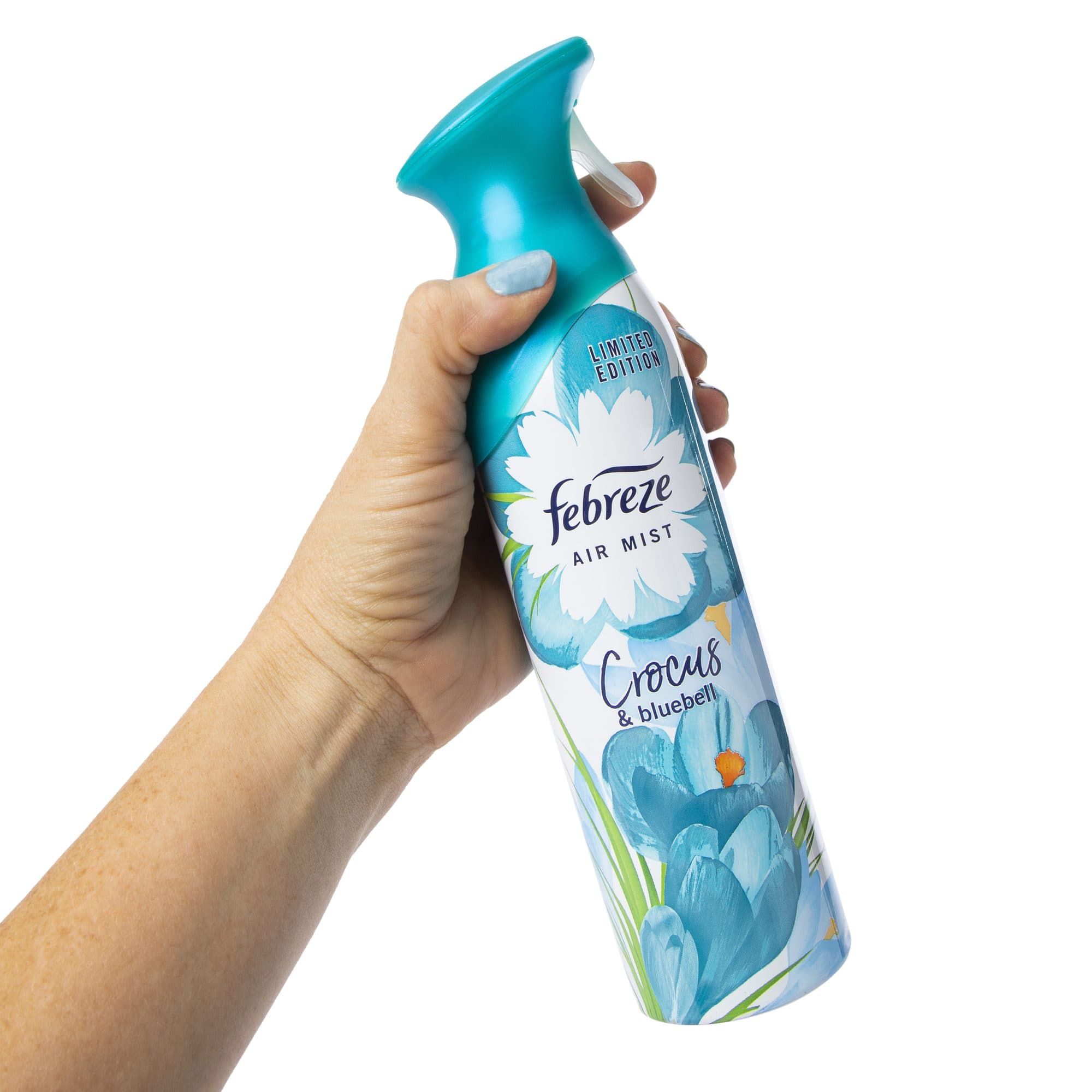 اسپری خوشبوکننده هوا فبریز رایحه کروکوس و زنگ آبی 185 میل | Febreze air mist crocus & bluebell — تصویر ۲