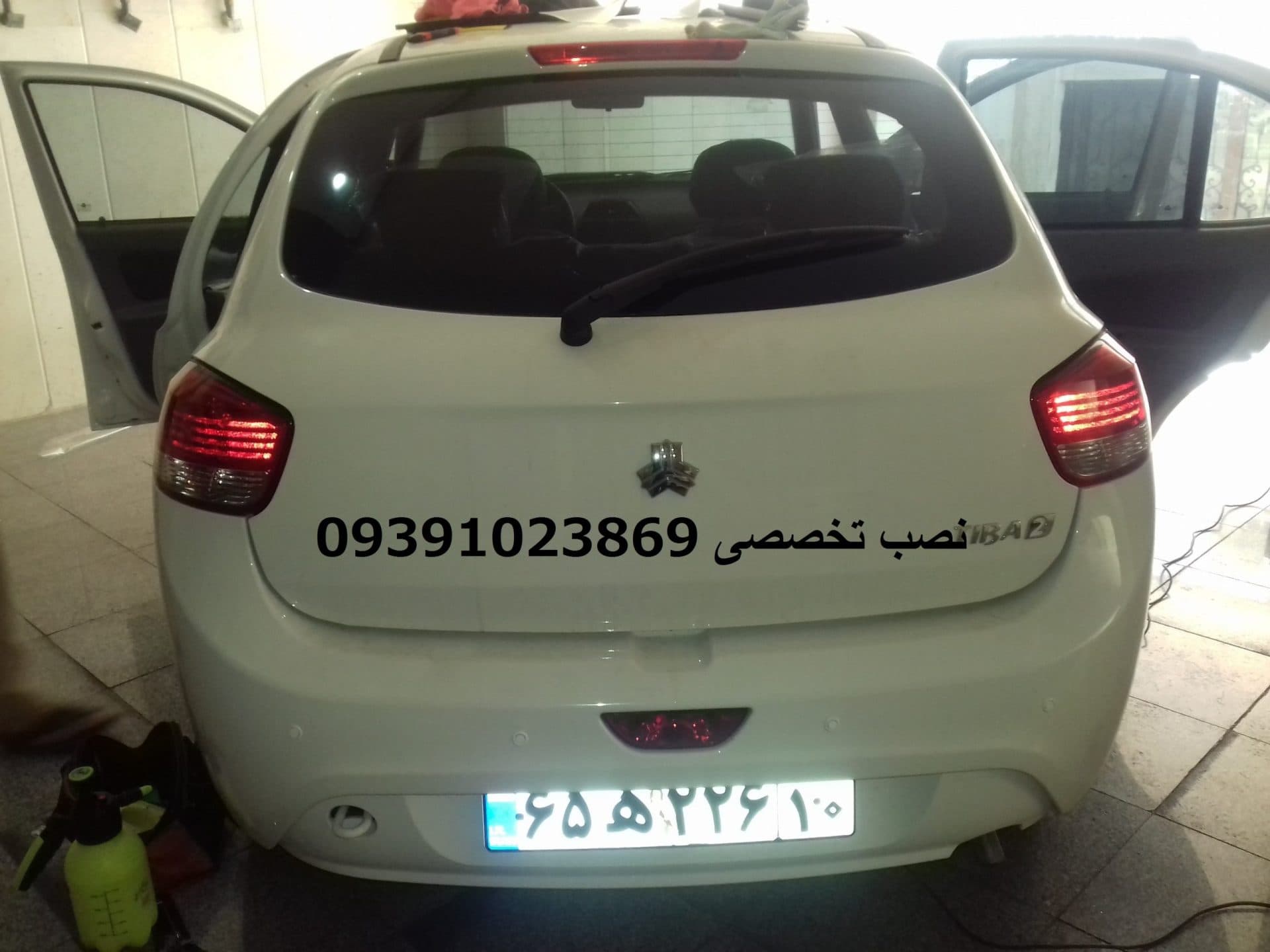 انجام شیشه دودی ساندرو ( دزدگیر ایده آل ) — تصویر ۲