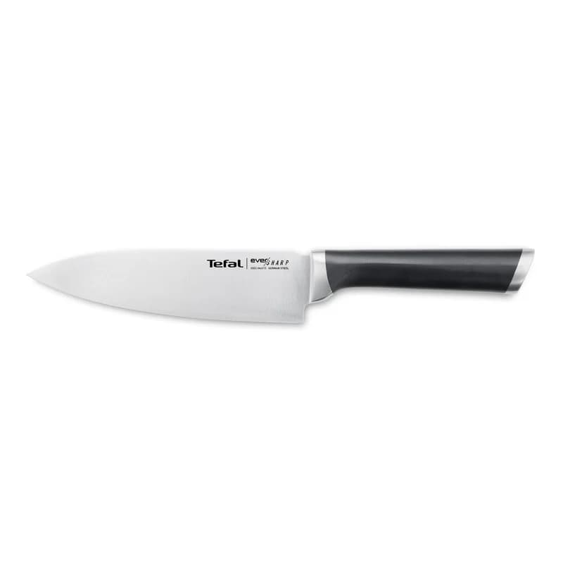 چاقو قصابی با تیغه استیل و با دسته پلاستیک تفال مدل Ever Sharp K2569004 — تصویر ۹