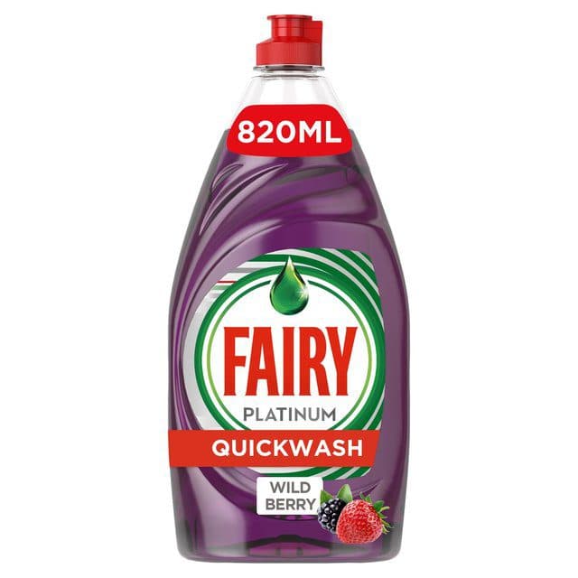 مایع ظرفشویی فیری رایحه توت وحشی 820 میل | Fairy dishwashing liquid wild berry scent