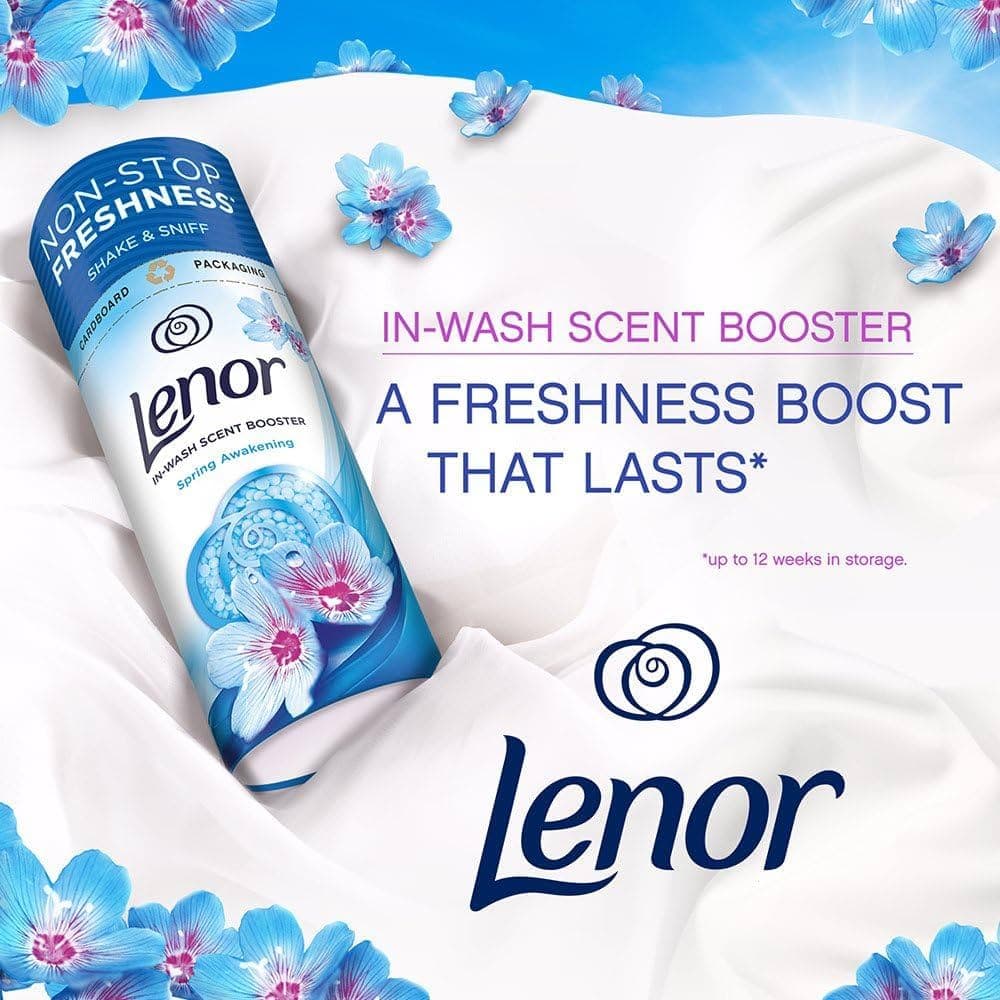 دانه خوشبو کننده لباس لنور 155 گرم رایحه بیداری بهاری | Lenor spring awakening — تصویر ۴