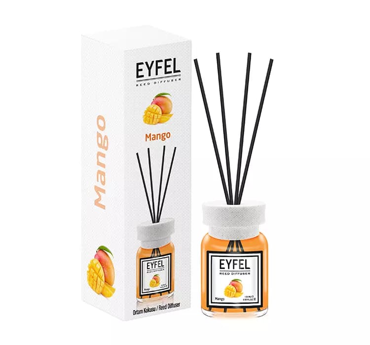 خوشبو کننده محیط ایفل 120 میل رایحه انبه | Eyfel mango reed diffuser — تصویر ۲