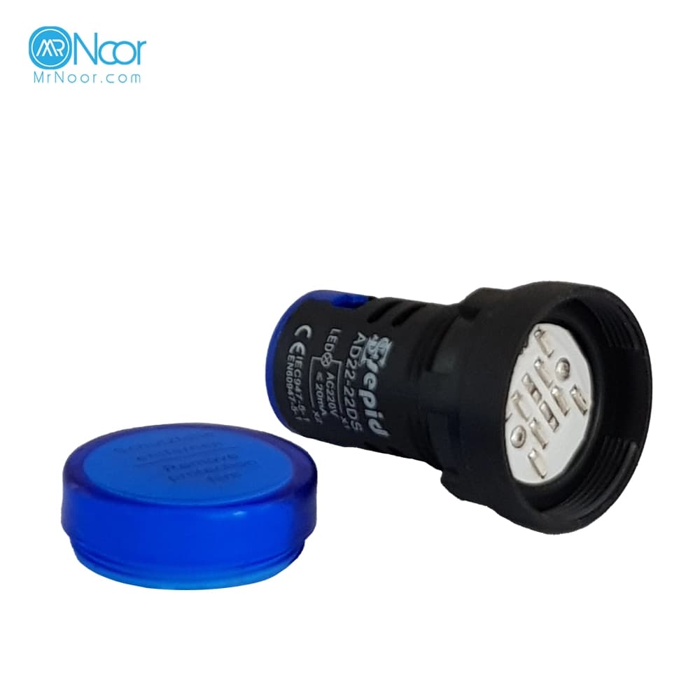 چراغ سیگنال 220 ولت 8 LED سپیدالکتریک — تصویر ۳