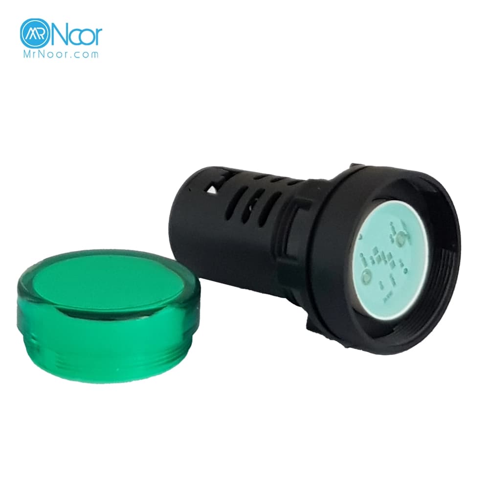 چراغ سیگنال 220 ولت 8 LED سپیدالکتریک — تصویر ۸