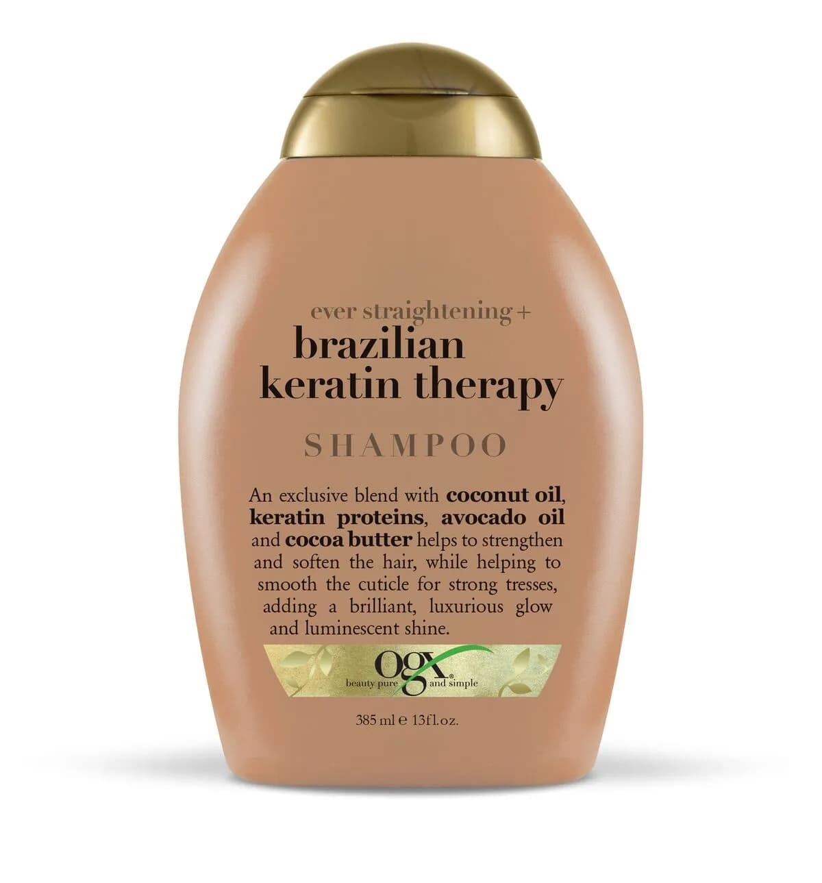 شامپو کراتین برزیلی او جی ایکس 385 میل | ogx brazilian keratin smooth shampoo