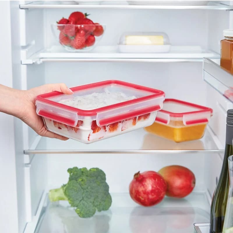 ظرف نگهدارنده با بدنه شیشه ای تفال مدل N1041010 مناسب برای قرار دادن در فریزر و فر — تصویر ۵