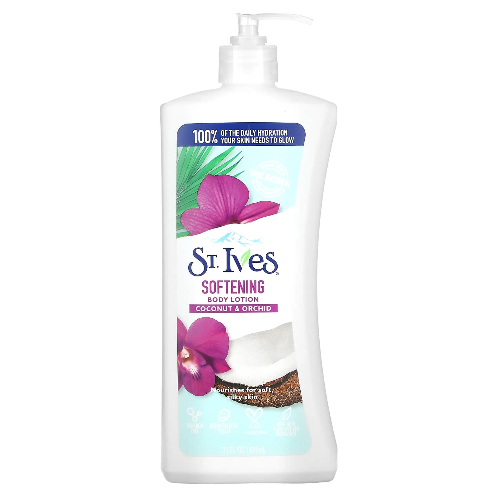 لوسیون بدن سینت ایوز نارگیل و ارکید 621 میل | ST.Ives Body lotion coconut & orchid — تصویر ۳