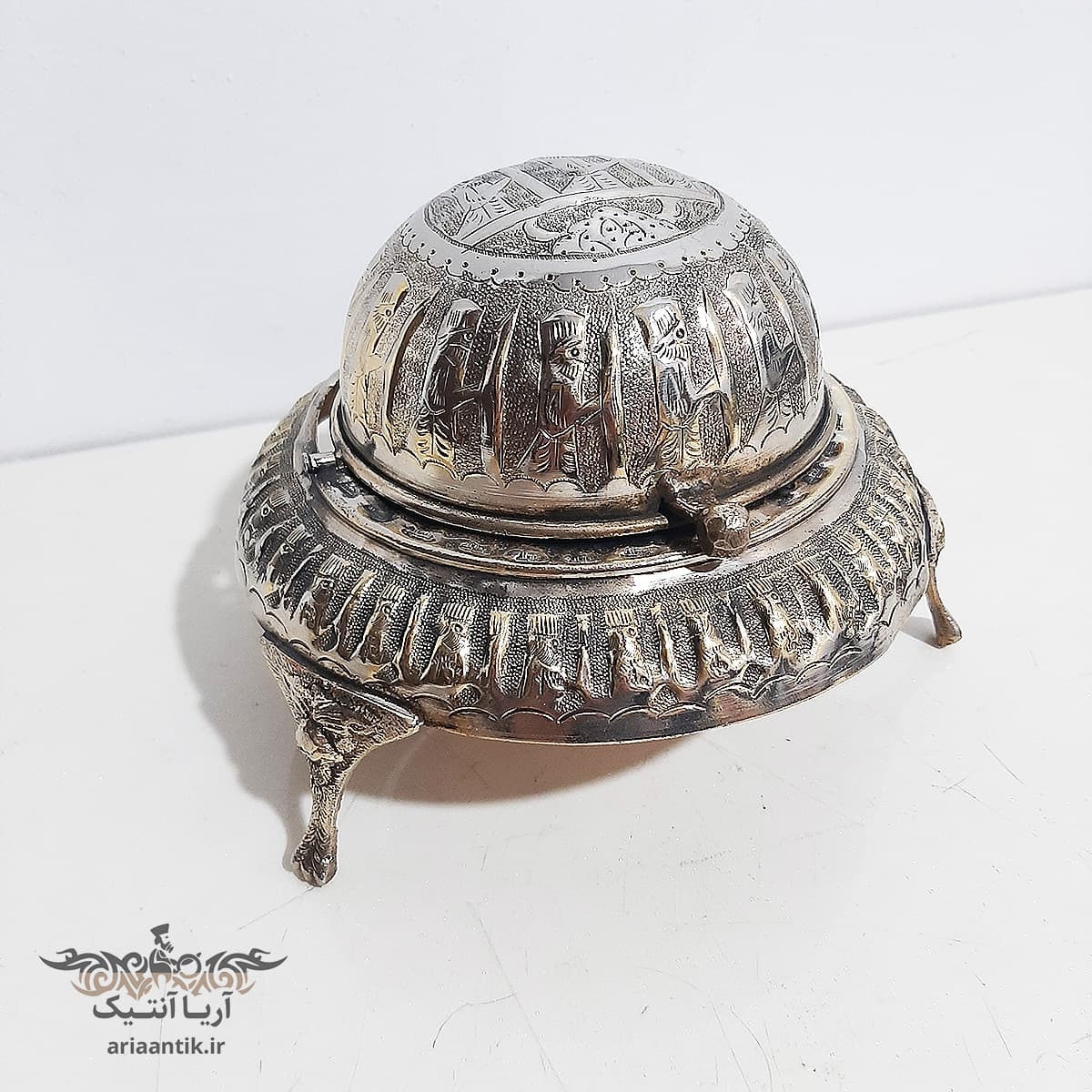 خاویار خوری برنجی