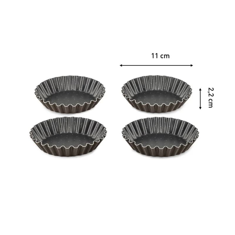 قالب تارت تفال مدل Perfect Bake J5548102 مجموعه 4 عددی — تصویر ۸