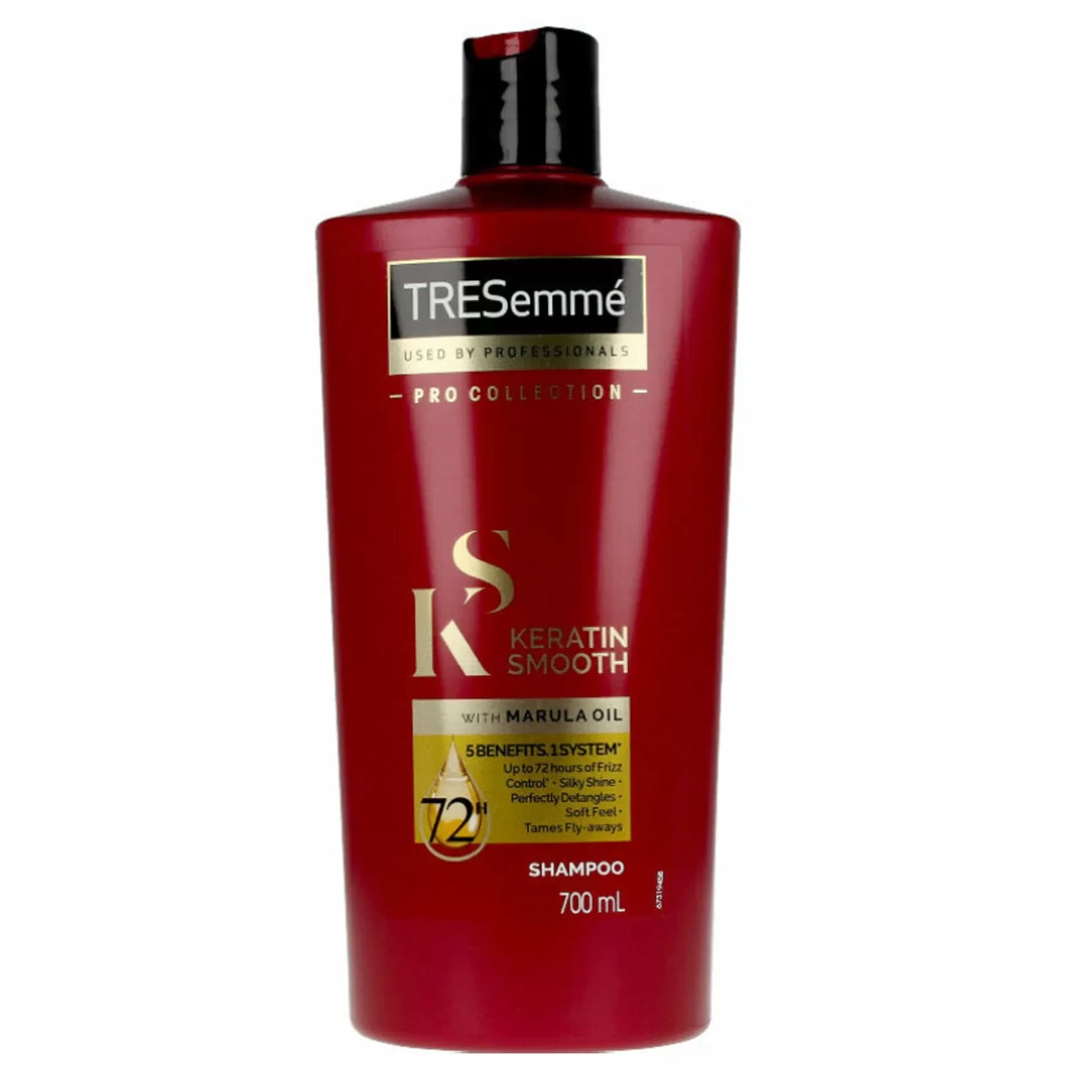 شامپو کراتین ترسمه 700 میل حاوی روغن مارولا Tresemme Keratin smooth | With Marula oil