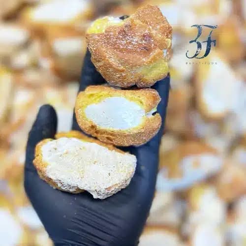 بستنی خشک نان خامه ای