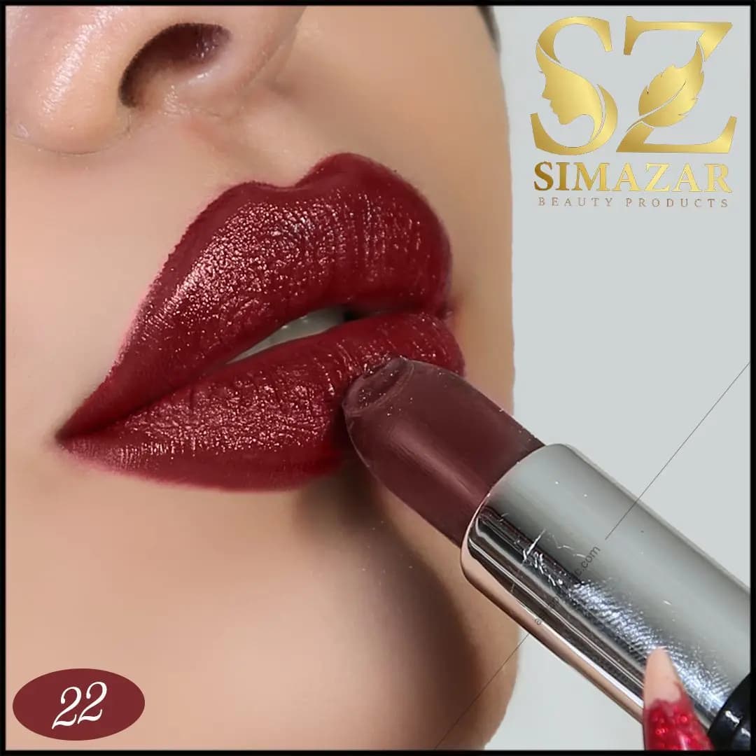 رژ لب گیاهی سیمازر کد22 — تصویر ۲