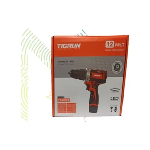 دریل شارژی 12 ولت تک باطری تیگران TG3012E — تصویر ۵
