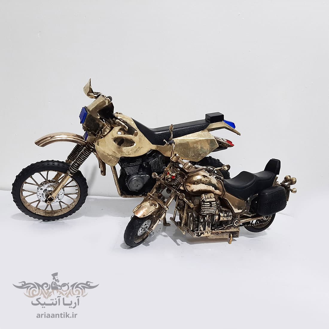 ماکت موتور تریل فلزی — تصویر ۹