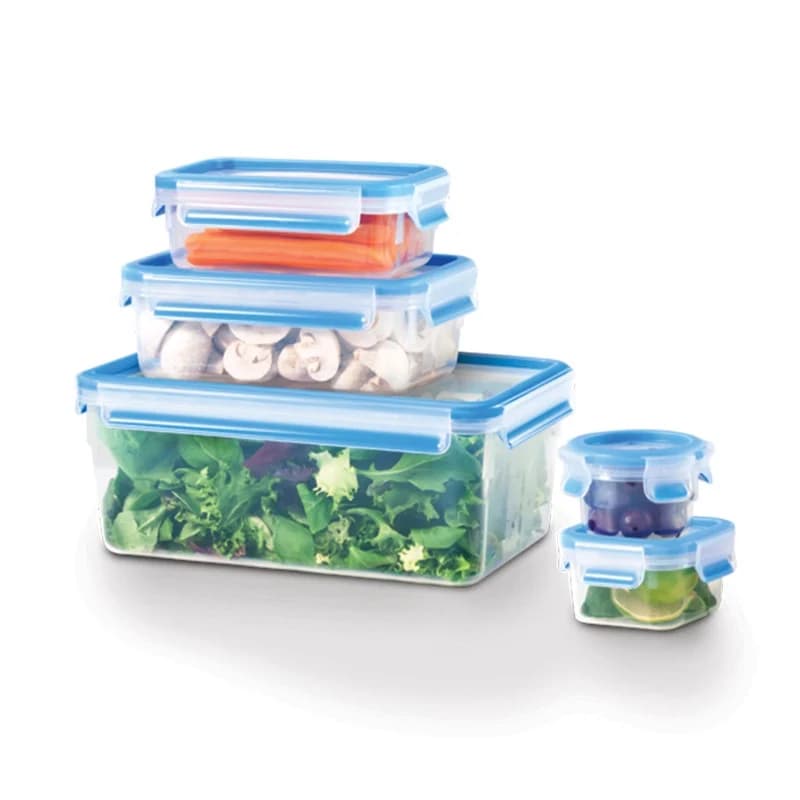 ظرف نگهدارنده بابدنه پلاستیکی تفال مدل K3029012 مناسب برای قرار دادن در فریزر و ماکروویو بسته 5 عددی — تصویر ۷