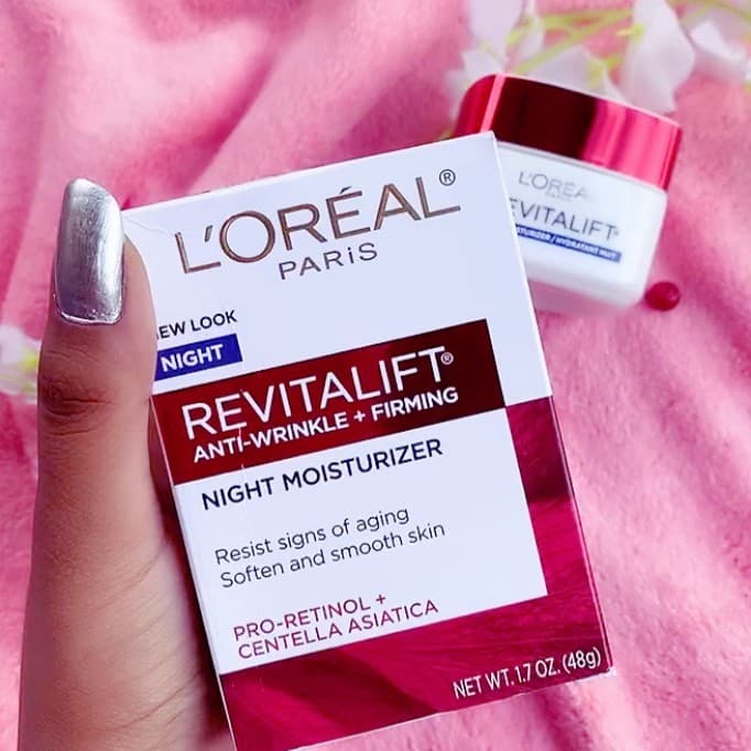 کرم شب ضد چروک لورآل مدل Revitalift لطافت بخش و جوانساز و سفت کننده پوست 48 گرم — تصویر ۵