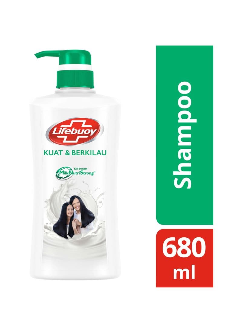 شامپو براق کننده لایفبوی 680 میل – Lifbuoy Strong & Shiny — تصویر ۲