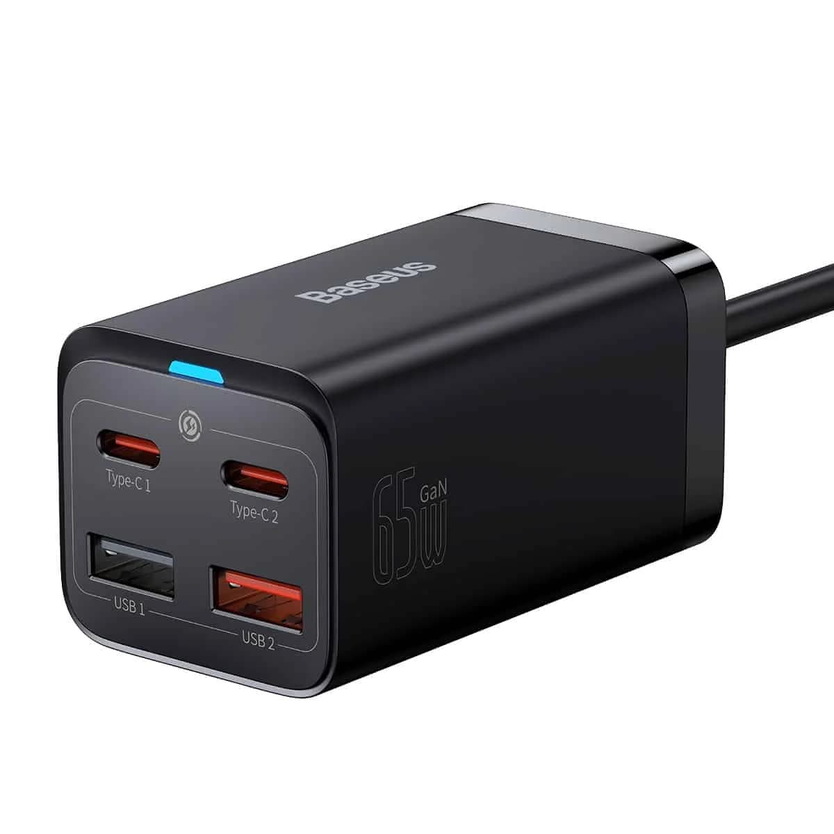 شارژر رومیزی باسئوس مدل Desktop Fast 65W به همراه کابل USB-C — تصویر ۱۲
