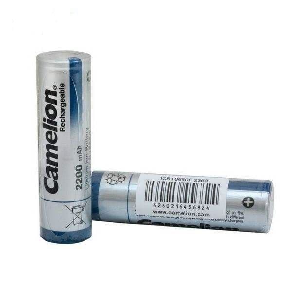 باتری لیتیوم-یون 18650 کملیون Camelion ICR2200mAh — تصویر ۶