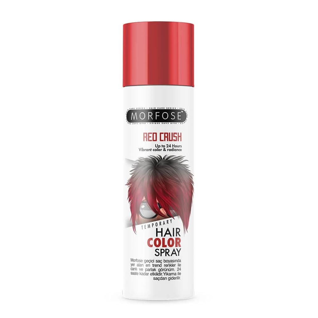 اسپری رنگ مو مورفوس قرمز مدل Red Crush حجم 150 میلی لیتر