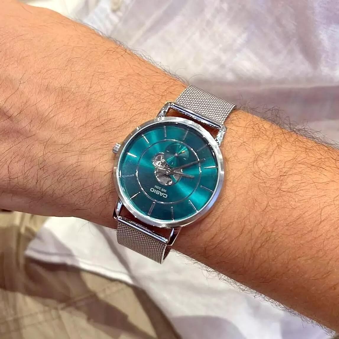ساعت مچی مردانه کاسیو MTP-B130L-3AVDF — تصویر ۳