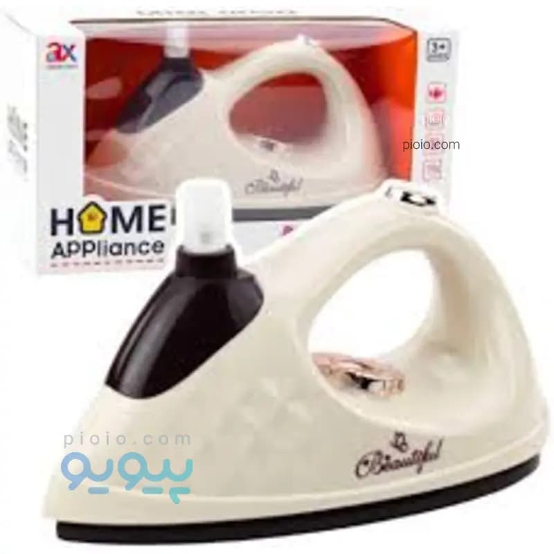 اسباب‌بازی اتو برقی کودک برند AO XIE TOYS مدل Mini Iron (موزیکال و چراغ‌دار) — تصویر ۷