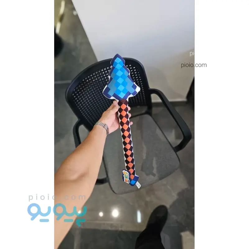 بیل پارچه‌ای ماینکرافت درجه یک برند یانیک | ۴۰ سانتی‌متری — تصویر ۲
