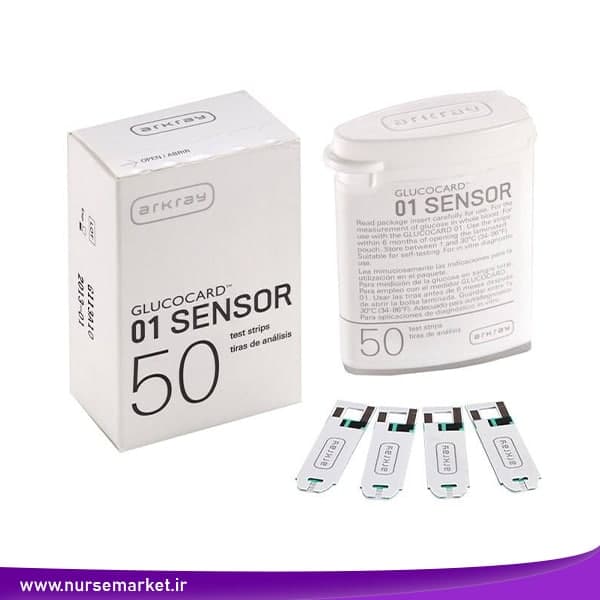 نوار تست قند خون آرکری گلوکوکارد 01 مدل Glucocard-01 Sensor — تصویر ۲