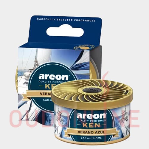 خوشبو کننده خودرو کن آرئون Areon kenمدل ورانو ازول Verano azul — تصویر ۲