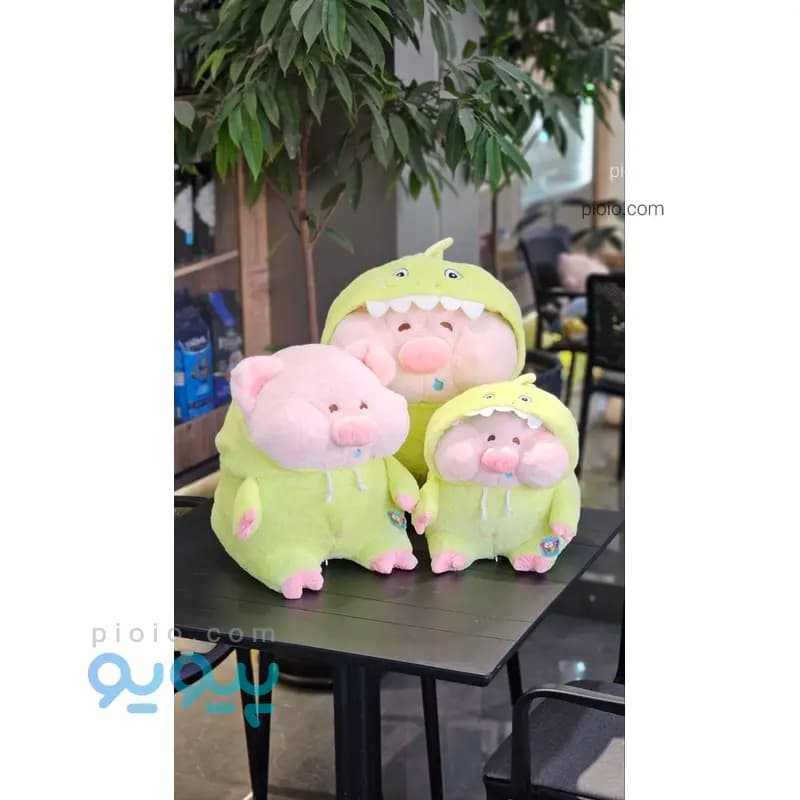 عروسک خوک لباس دایناسوری