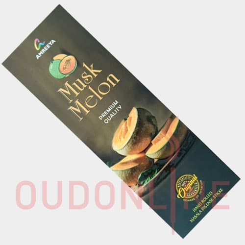 عود خوشبو کننده شاخه ای آمریا Amreeya مدل مشک ملون Musk melon — تصویر ۲