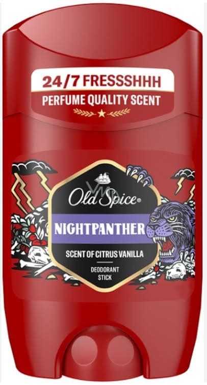 استیک ضد تعریق مردانه الد اسپایس مدل Old Spice NightPanther حجم 50 گرم — تصویر ۷