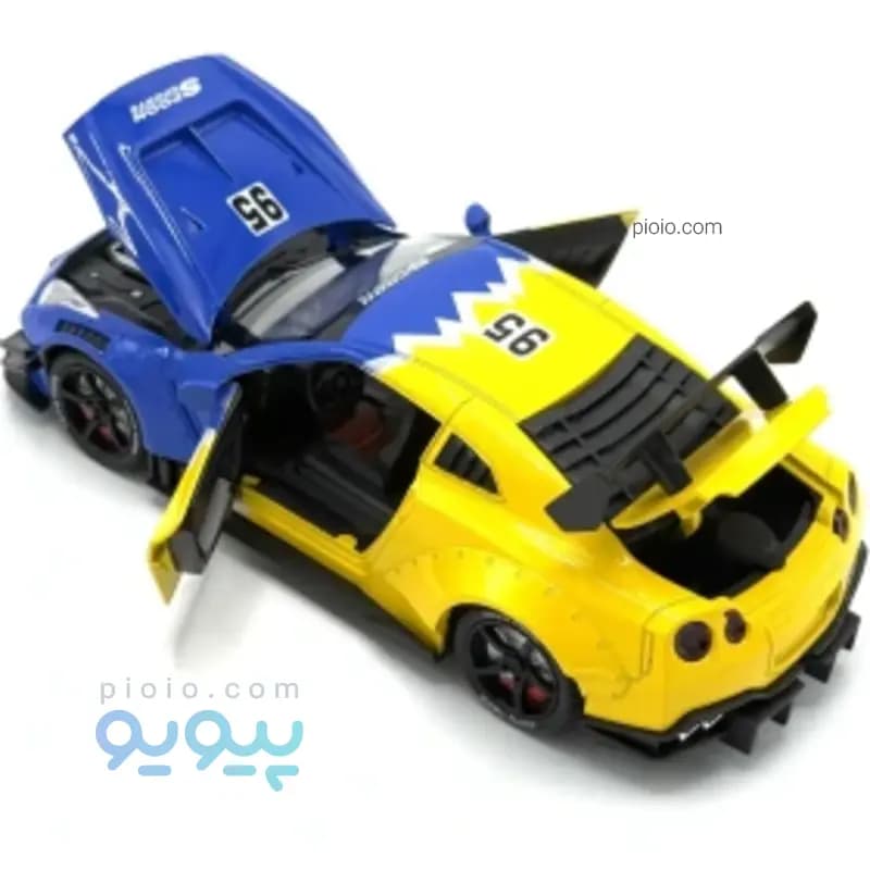 ماکت ماشین فلزی نیسان GT-R 1:24 دودزا برند Che Zhi (کد CZ128ADT) — تصویر ۷
