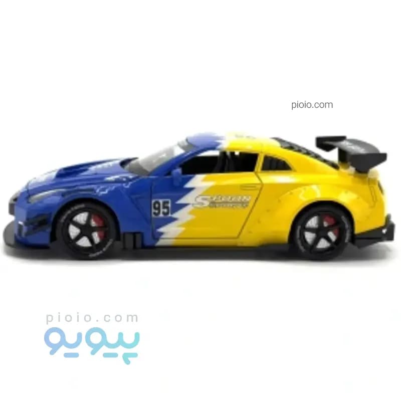 ماکت ماشین فلزی نیسان GT-R 1:24 دودزا برند Che Zhi (کد CZ128ADT) — تصویر ۴