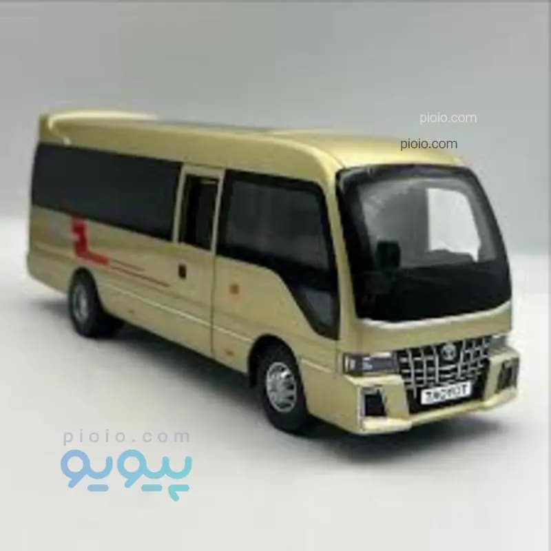 ماکت فلزی مینی‌بوس تویوتا کوستر VIP مقیاس 1:32 (Toyota Coaster VIP) — تصویر ۱۱