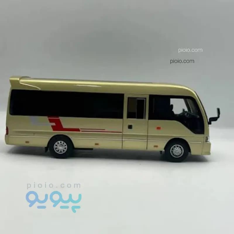 ماکت فلزی مینی‌بوس تویوتا کوستر VIP مقیاس 1:32 (Toyota Coaster VIP) — تصویر ۲