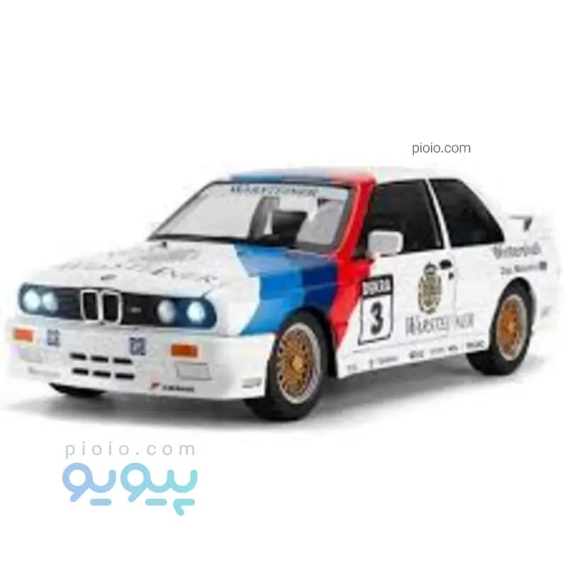 ماکت ماشین فلزی بی ام M3 E30 طرح مسابقه ای DTM مقیاس 1:24 (BMW M3)